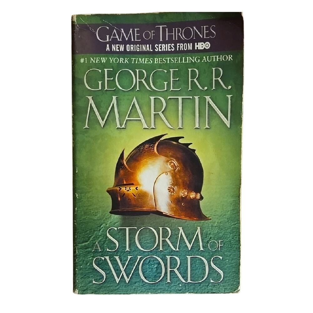 A Song of Ice and Fire Book 3: A Storm of Swords by George R. R. Martin [B12]